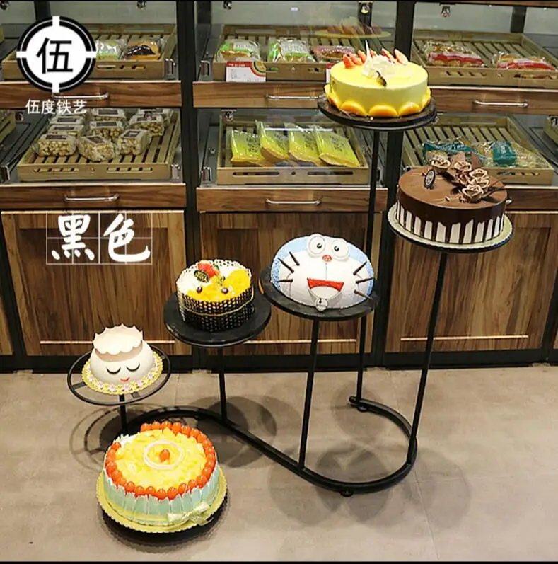 

New European six-layer iron s - shaped cake rack