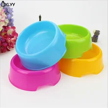 BXLYY 2018 Hot Economy Plastic Pet Candy Color Dog Bowl Round Cat Bowl Food Bowl Pet Food Utensils Pet Decoration Accessories.8z BXLYY 2018 Hot Economy Plastic Pet Candy Color Dog Bowl Round Cat Bowl Food Bowl Pet Food Utensils Pet Decoration Accessories.8z