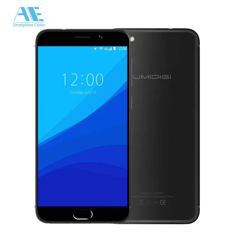 UMIDIGI G 4G 5.0" 1280*720 Smartphone Android 7.0 MTK3737