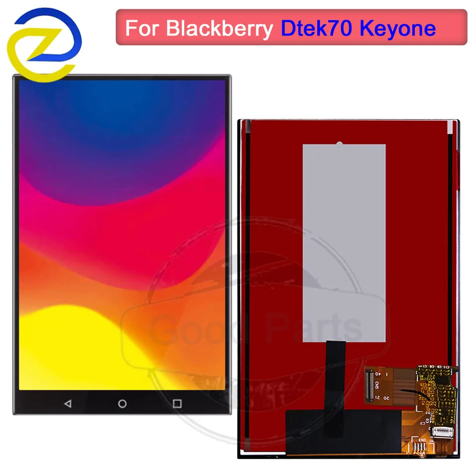 

4.5" 100% tested LCD For Blackberry Keyone Display Touch Screen Assembly with frame Replacement DTEK70 LCD DK70 BBB100-2 lcd