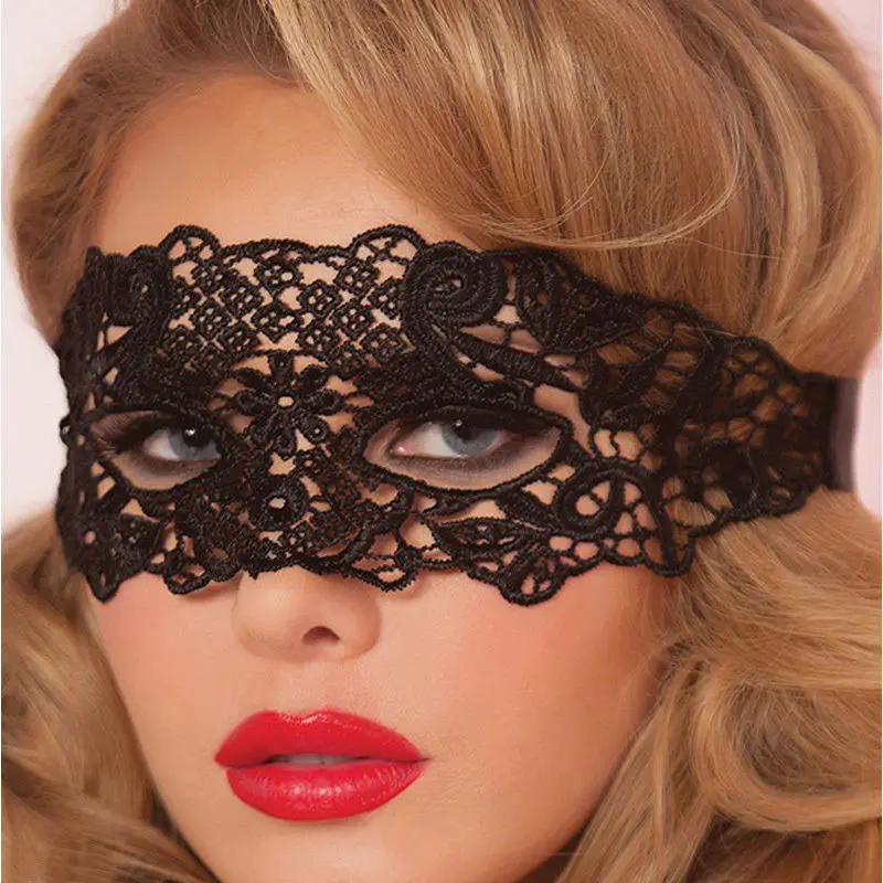 Новая Сексуальная кружевная Маскарадная маска вечерние фантазийные наряды карнавальный костюм на Хэллоуин - Цвет: 2