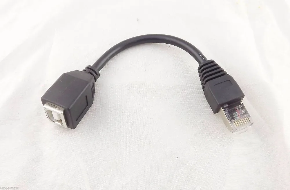 Cabo adaptador para impressora, cabo adaptador de 15cm para usb 2.0 b