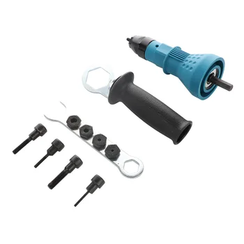 

1Set Electric Rivet Nut Gun Attachment Cordless Drill Adapter Insert Riveter Riveting Tool