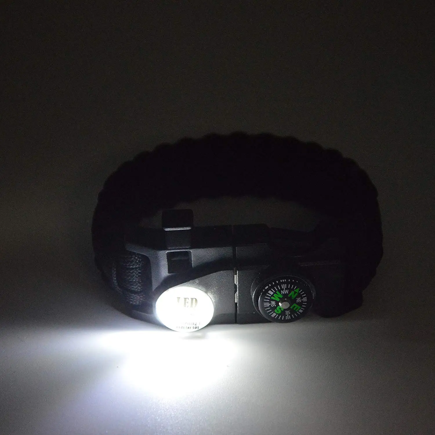 Sobrevivência ao ar Multi-funcional à Prova Relógio para Homens Engrenagem de Emergência Livre Relógio Água 50 m Paracord Pulseira Mulher Acampamento Caminhadas Edc D50 20 pulseira relógio para homens mulher acampamento caminhadas engrenagem de emergência