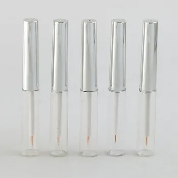 

8ml Travel mini empty Top Quality lip gloss Tubes 8cc Cute Mini lilp stick tube with silver cap Used for eyelash 24PCS