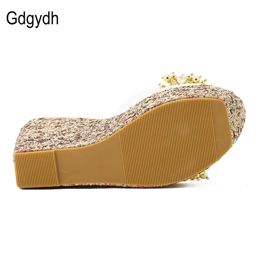 slim fit dress slacks AKIRA MINORU GOLD WEDGE SANDAL main image 0