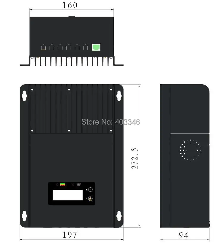 Контроллер заряда солнечной батареи 60A MPPT 12 В 24 в 48 в|solar charge controller|mppt solar controllercharge