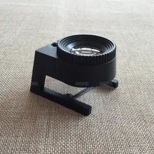 Лупа 20X Jewelry ткань масштаба 3 Светодиодный свет лампы увеличительное измерения Стекло линза Френеля карман рабочего стола освещение Лупа