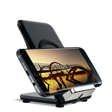 QI Беспроводной Зарядное устройство для iPhone X 8 Samsung Примечание 8 S8 плюс S7 S6 Edge телефон быстро Беспроводной зарядки док- док-станции