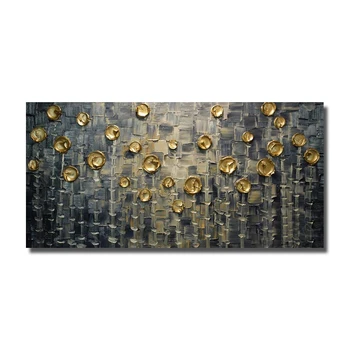 

Wall Design Modern Art Painting Hand Painted Oil Painting on Canvas Living Room Wall Pictures Beautiful Knife Art No Framed