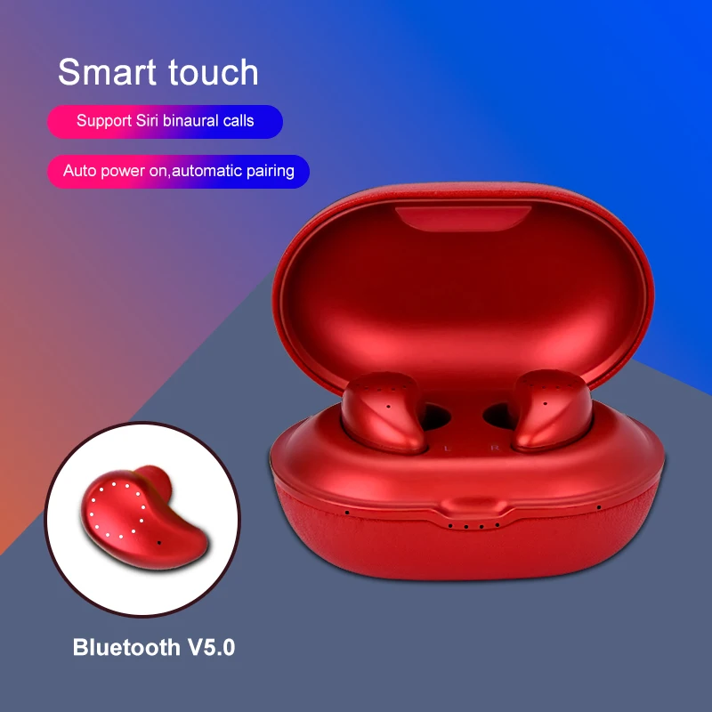 

Bluetooth Wireless Headset Tws Mini Hifi Stereo Sound Quality Bluetooth Earphones For Xiaomi Mi8 Mi6 Redmi Note 5 6 Pro Earbuds