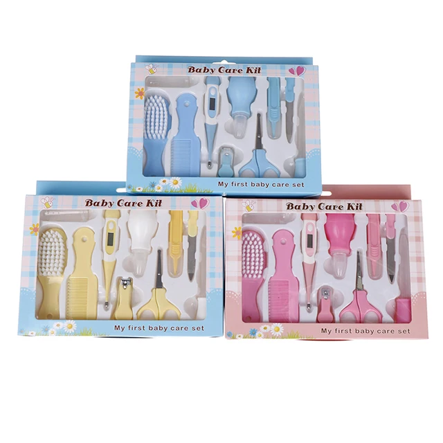10pcs/set Baby Health Care Set Portable Newborn Baby Tool Kits Kids