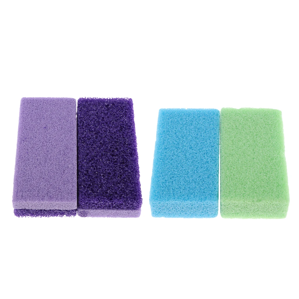 4Pcs Natural Lava Pumice Stone - Gift Set Bundle Synthetic Pumice Stone-Callus Remover Foot Scrubber Home Pedicure Exfoliation