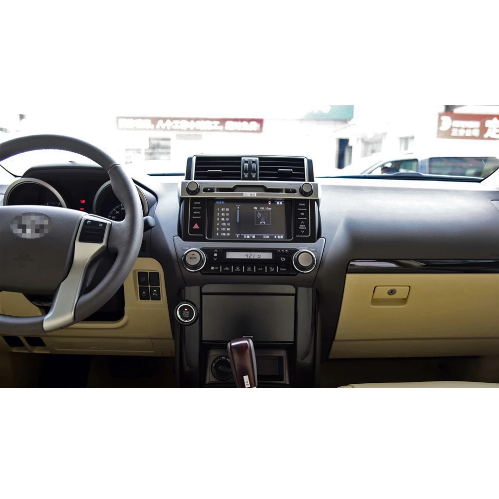 Flash Deal Sinosmart  Android 8.1 2Din IPS/QLED 2.5D screen car gps radio navigation player for Toyota Prado 2014-2018 2