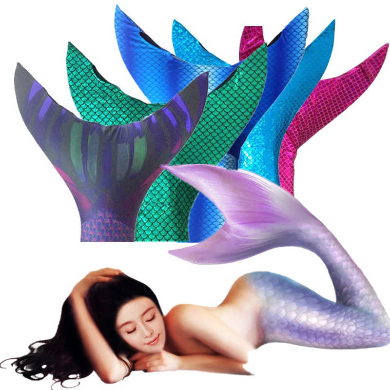 

One pcs Sexy Mermaid Tail Swimmable Costumes For Woman GirlZeemeerminstaart Cola De Sirena Cauda De Sereia CosplaySize S-XL