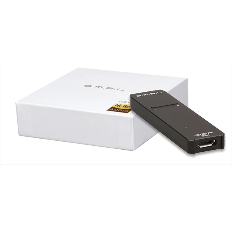 SMSL iDEA Mini Hi Fi аудио портативный USB DAC SABRE9018Q2C Портативный DSD512 32 бит/768 кГц ЦАП и