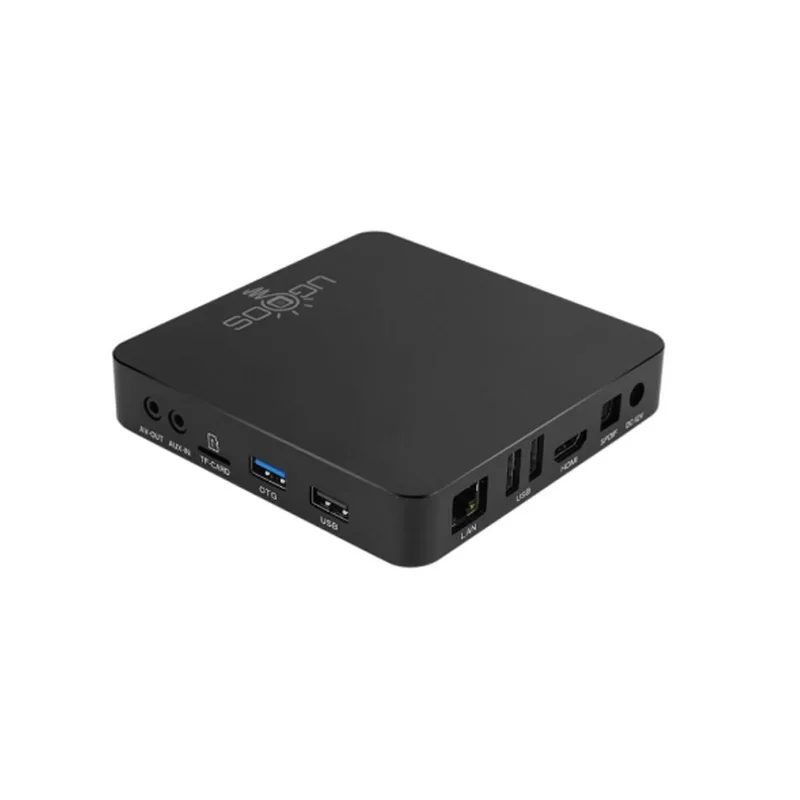 UGOOS AM6 TV Box Amlogic S922X Android 9.0 DDR4 2GB 16GB Set Top Box 2.4G 5G WiFi 1000Mbps BT5.0 4K HD Media Player VS AM3