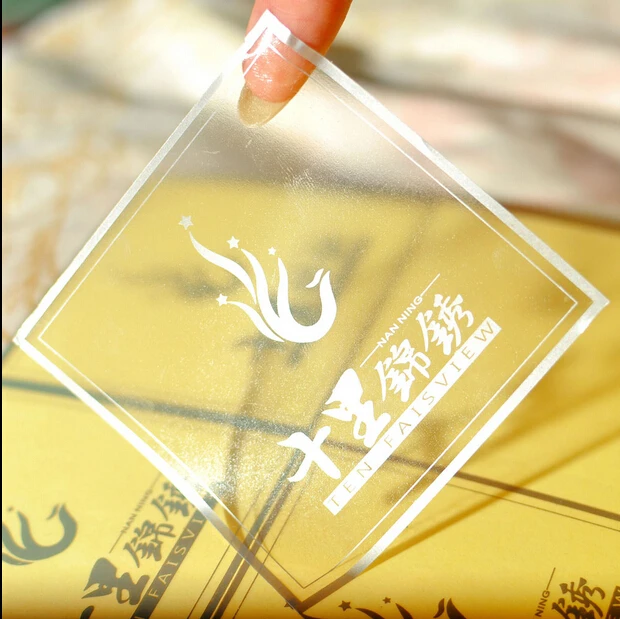 Наклейка на заказ наклейка с логотипом для упаковки подарков|sticker adhesive|transparent