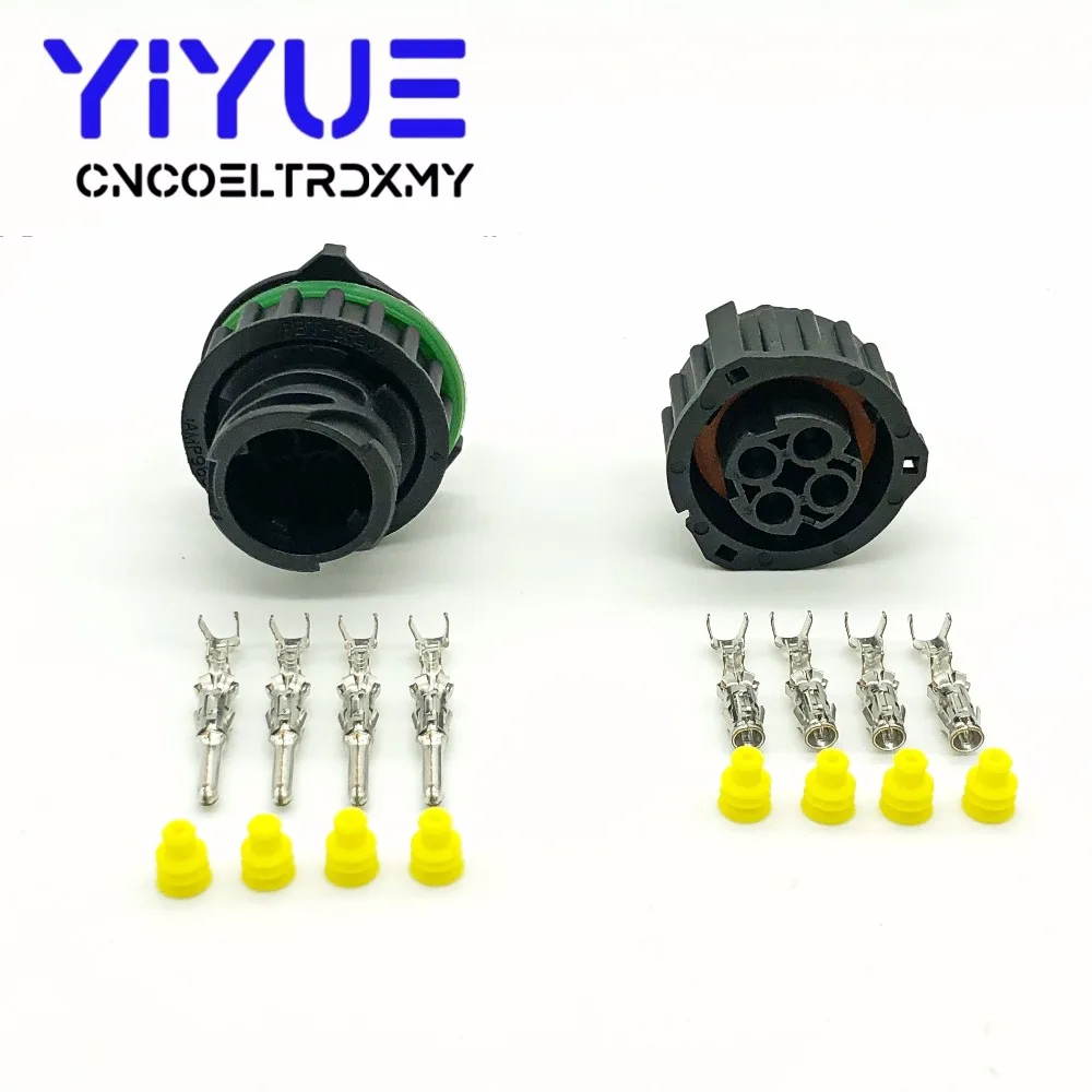 Tyco 4 способа 2 5 мм мужской и женский автомобильный Электрический разъем