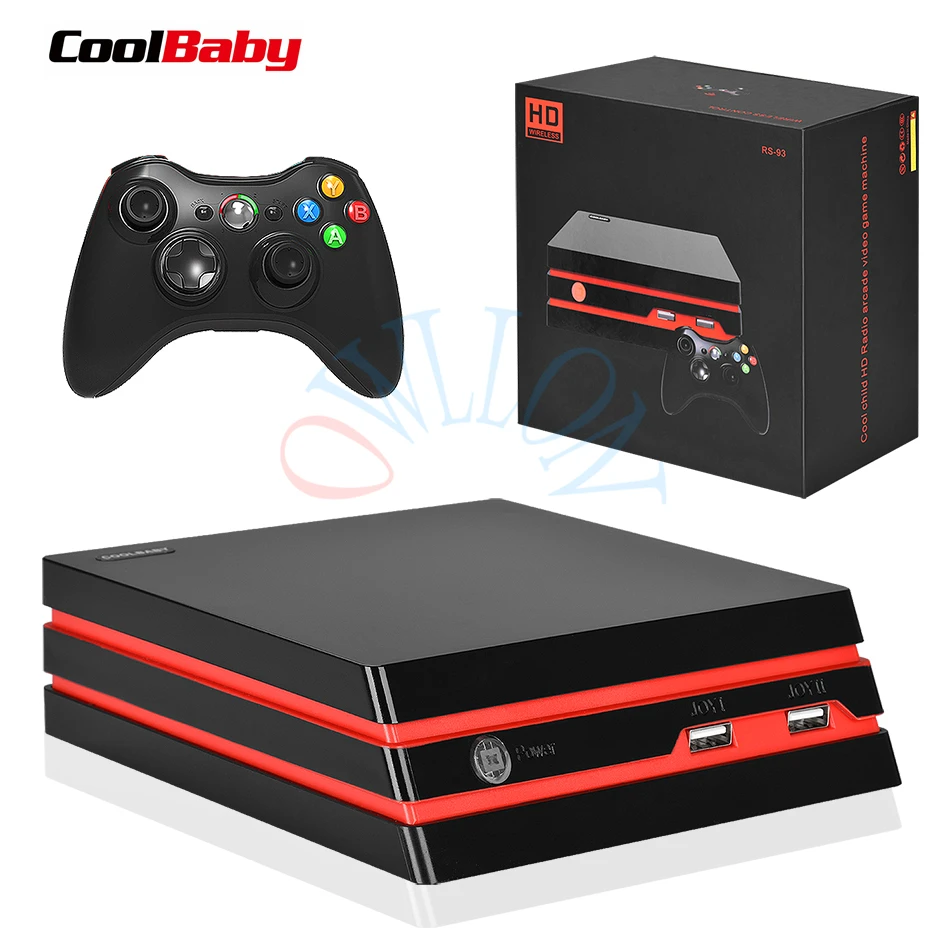  Coolbaby HDMI/AV Video Game Console 64 Bit Support 4K Output Retro 600 Classic Family Video Games R