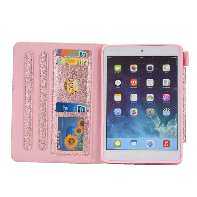 Wekays для Apple IPad Mini 3 2 1 блестящий кожаный чехол Fundas для Coque IPad Mini 2 3 чехол для планшета для IPad Mini 7,9"