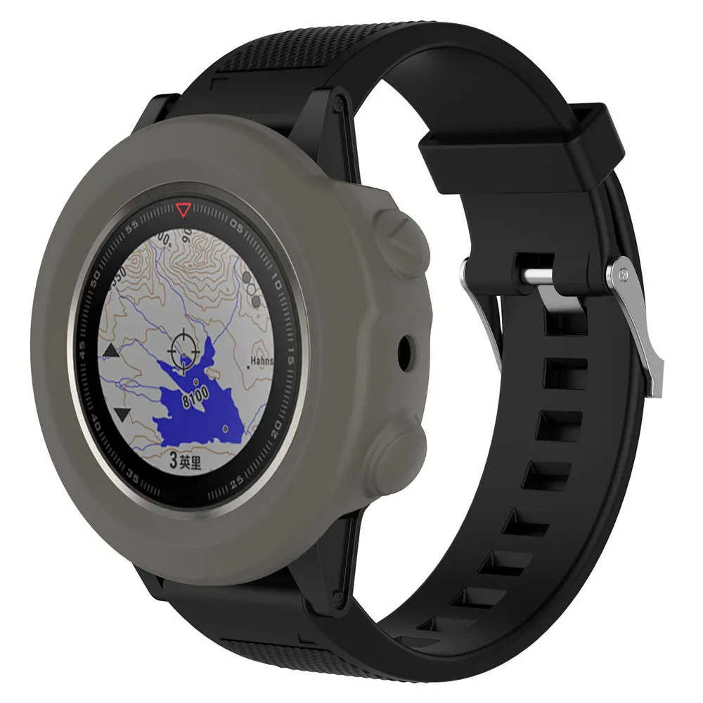  Ersatz Silicon Schlank Uhr Fall Abdeckung Für Garmin Fenix 5X GPS Uhr SmartWatch Watachband Sportin