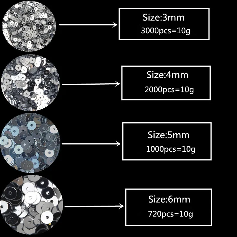 3 мм 4 мм 5 мм 6 мм плоский круглый ПВХ свободные Блестки блестка шитье ремесло для свадебного украшения одежды платье колпачки для обуви DIY аксессуары