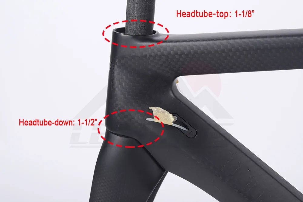 Best LEADXUS UAM240 Road Carbon Frame Mechanical or Di2 Road Bike Carbon Bicycle Frame+Fork+Seat Post+Headset+Clamp Size XXS/XS/S/M/L 4