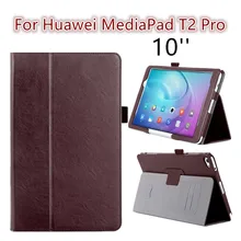 For Huawei Mediapad T2 Pro 10 0 new arrive flip cover case folding stand Fundas protective