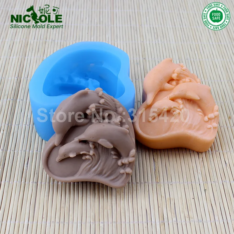 Buy Nicole New Arrivals Dolphin Shape Silicone Soap