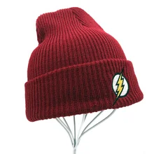 Мужская шапка, Красная Шапочка для подростков, мужская и женская зимняя шапка, шапка-вспышка, теплая Кепка в стиле героя, Кепка в стиле хип-хоп, кепка s для мужчин и женщин, для подростков