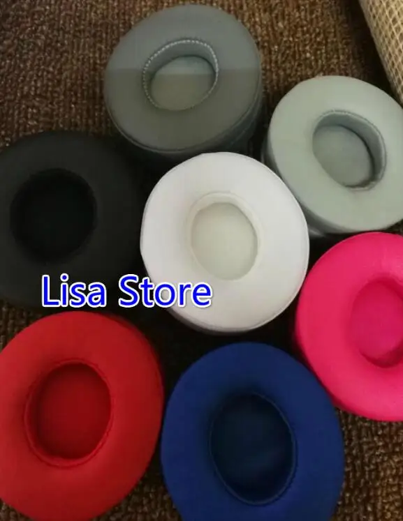 5 pairs Replacement Ear Cushion Leather Earpads For Solo 2 Wireless Ear Pads Earbuds For Beats Solo3 Wireless Headphone Earpads