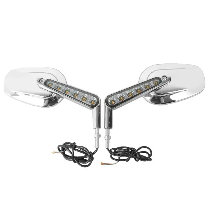  For Harley 09-17 V-ROD VRSCF Motorcycle LED Front Turn Signals Rear View Rearview Side Mirrors 2009 - 32982073840