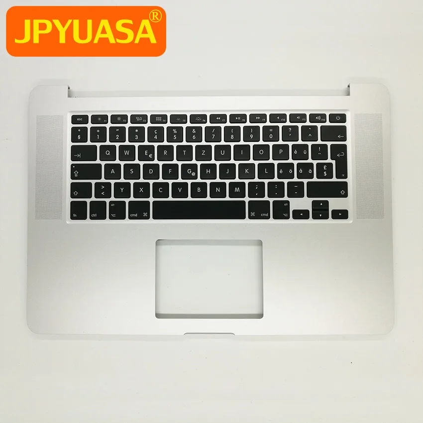 Топ чехол для MacBook Pro 1" retina A1398 Упор для рук чехол с швейцарской клавиатурой год