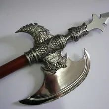 S0157 EXORCIZING DEMON CONJAL POLEARM горный топор наконечник копья металлическая ручка 33"