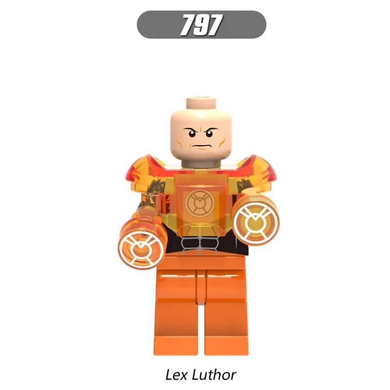 Одна распродажа Супер герои Звездные войны 797 Lex Luthor модель Мини Строительные