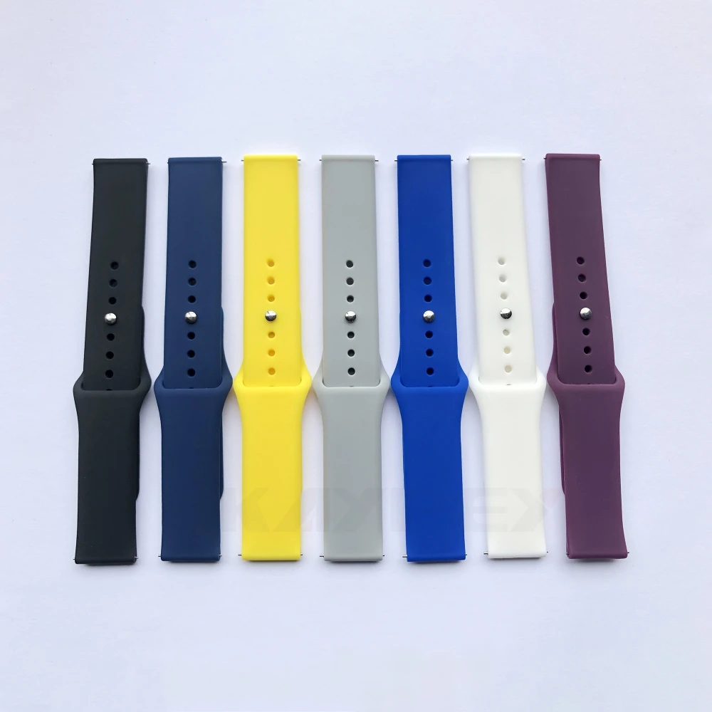 20 мм силиконовый ремешок для Xiaomi Huami Amazfit Bip BIT PACE Lite Youth Smart Watch Band для Huami Amazfit Youth Bracelet ремешок