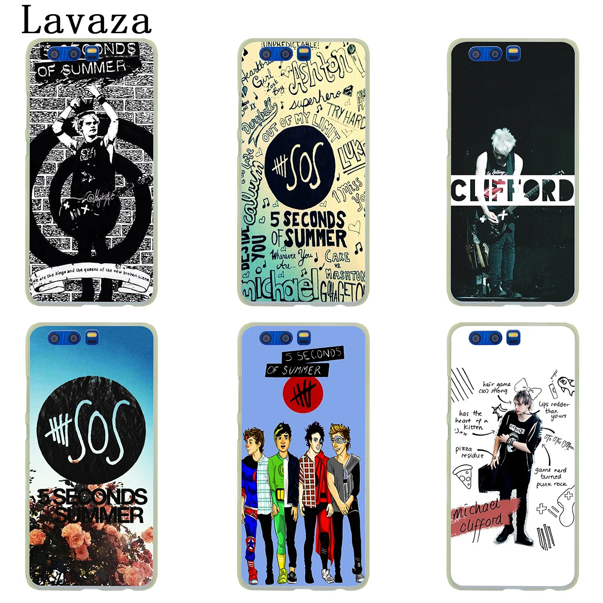 Lavaza 5 Seconds of Summer 5SOS чехол для телефона huawei Y9 Y7 Y6 Prime 2019 2018 Honor 20 10 8C 8X8 9X9 Lite 7C 7X 7A Pro|5 seconds
