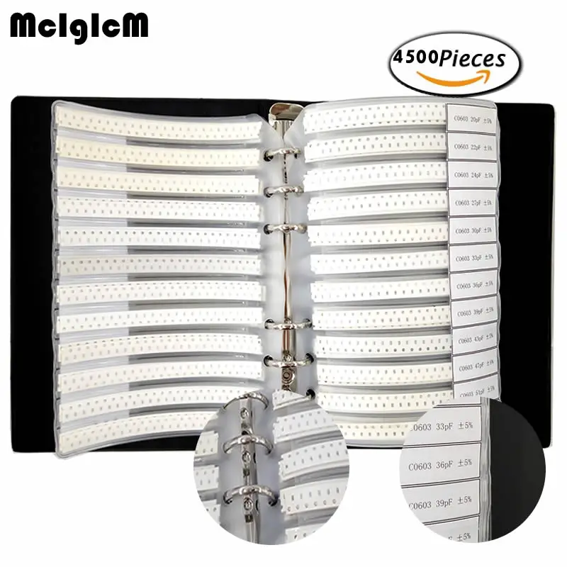 Buy 0603 SMD Capacitor Kit assorted kit 90values*50pcs