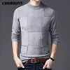 COODRONY Mens Sweaters 2022 Winter Christmas Sweater Men Pullover Men Cashmere Turtleneck Pull Homme Clothes Jersey Hombre H007 ► Photo 2/6