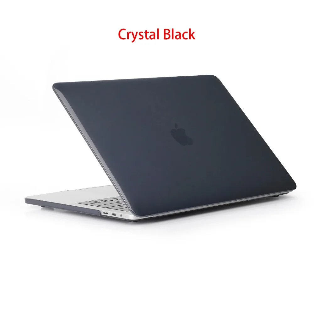 Кристальный \ Матовый Прозрачный чехол для Apple Macbook Air Pro retina 11 12 13 15 сумка для ноутбука для Macbook New Air 13 A1932 чехол-крышка