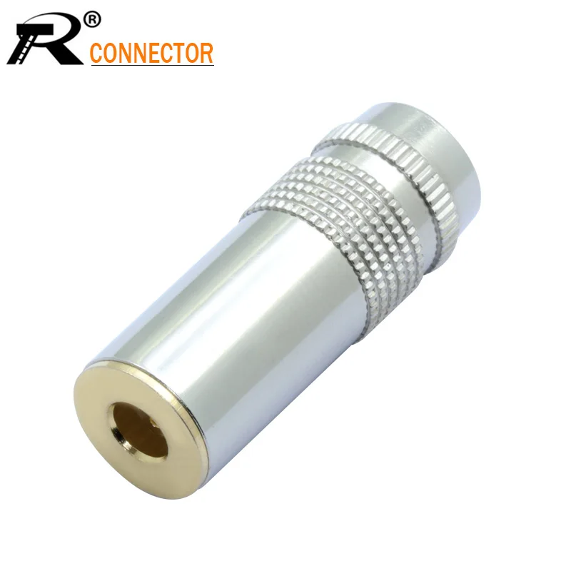 10pcs Silver Case 4 4mm 5Pole Headphone Plug Jack Audio Adapter For Sony Female Converter 4 4mm Jack Full Balanced Connector