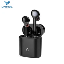 LYMOC беспроводные наушники Bluetooth 5,0 Гарнитуры Hi-Fi Стерео шумоподавление Авто парный сенсорный ключ для бизнеса/вождения/телефона