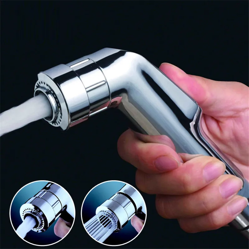 Portable Two Function Bidet Hygienic Bidet Sprayer Double Shower Head Spray Handheld Dual Spray