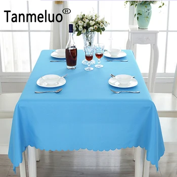 

Polyester dining christmas wedding tablecloth rectangular table cloth overlay table cover for party decoration toalha de mesa