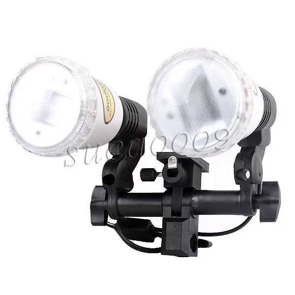 Suporte para Lâmpada Suporte de Luz Escrava para Montagem de Luz Fotográfica Dupla Twin Soquete Estroboscópica A45s S45t E27 - Image 5