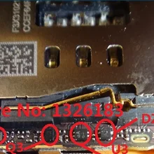 2 компл./лот = 8 шт. Q7+ Q3+ U3 Главная Кнопка ic+ DZ101_RF SIM чип управления ic для iPhone 5 5G, до Гонконга