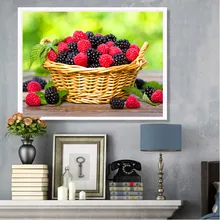 5d алмазная картина полная дрель несколько вариантов свежие фрукты вкусные на заказ алмазная живопись caneta que apaga Давид Боуи