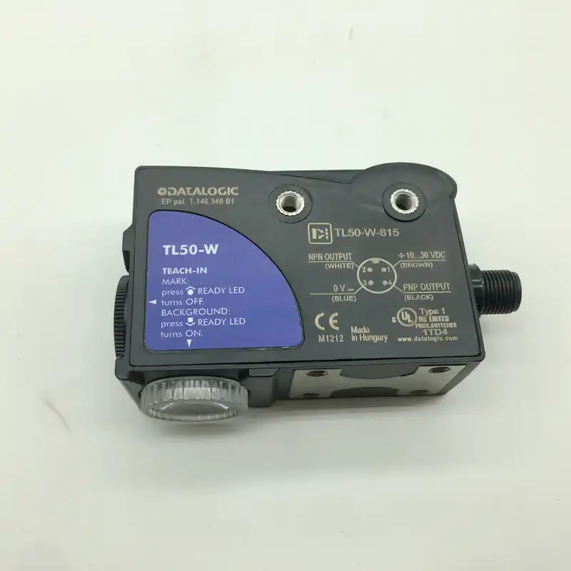 Plc Processors Business Industrial 1pcs New Datalogic Tl50 W 815 Color Sensor Contrast Sensor Photoelectric Tl50 W Plcs Hmis