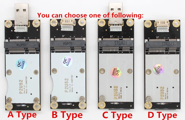 USB в мини PCIE адаптер пластины 3g/4G для M2M промышленного класса макетной платы 3,6 В DC чип конверсии карты